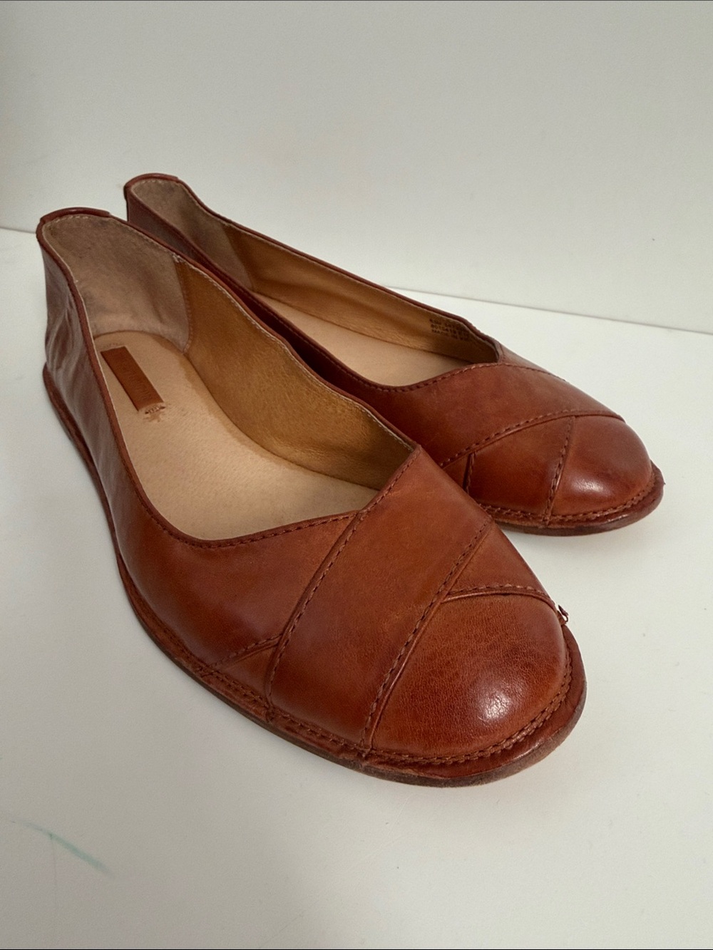 Frye leather flats sz 8.5 - Picture 7 of 7